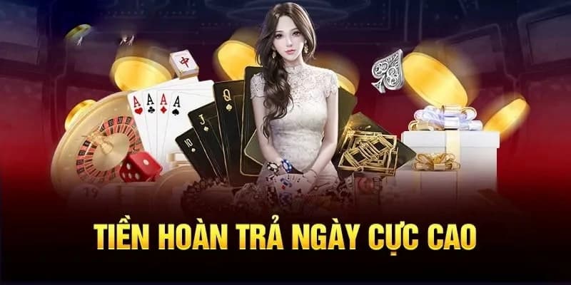 Chi tiết về chương trình Casino hoàn trả cao 8KBET